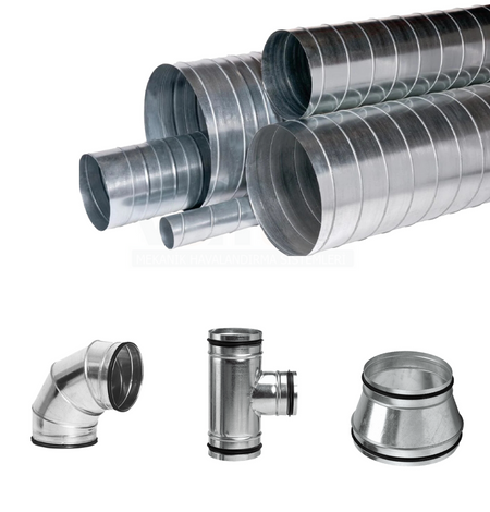 OVAL-ELİPS HAVALANDIRMA KANALLARI